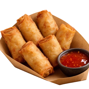 6 mini loempia's